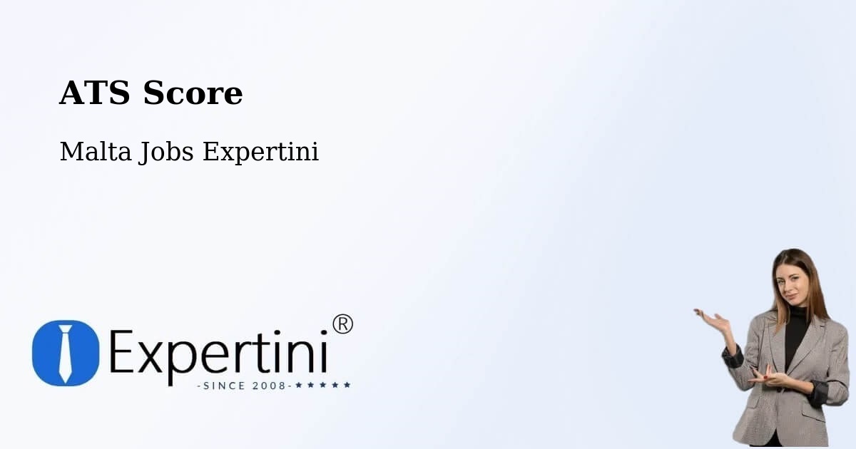 Resume ATS Score & Job Description Match Tool – Imsida - Malta Jobs Expertini